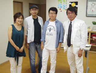 笙太君と御両親と私